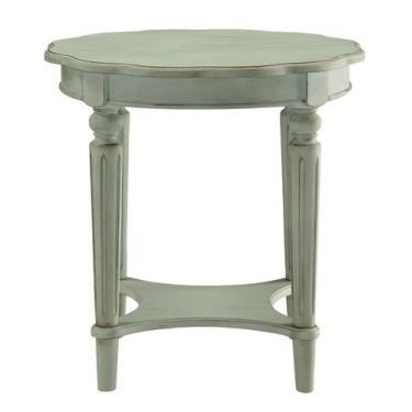 Imagem de Mesa Yardlio French Style Mesa redonda com prateleira