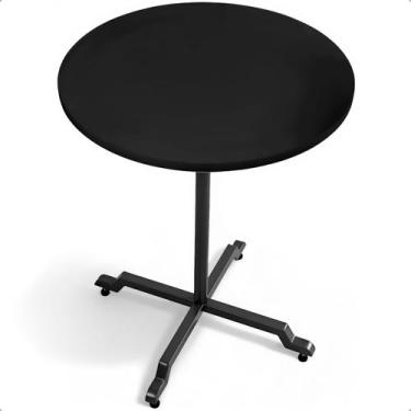 Imagem de Mesa de Canto Redonda Decorativa Mesa Lateral Valência - Loja da Isa, 