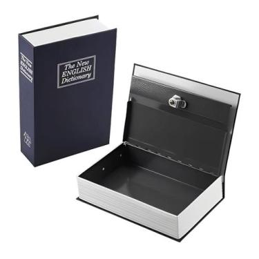 Imagem de Cofre Livro Camuflado Com 2 Chaves esconde Acessórios Joias - ZEM