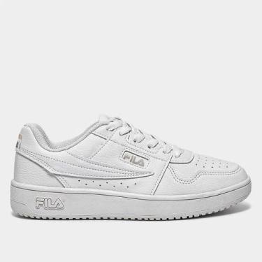 Imagem de Tênis Fila Acd Classic Feminino, Branco, Bege, 34