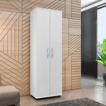 Imagem de Armário Multiuso Com 2 Portas Floriano Branco