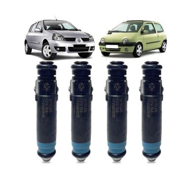 Imagem de kit 4 Bico Injetor Renault Clio 1.0 8v 2000 A 2004 h112615