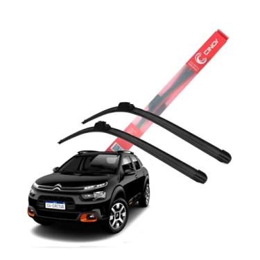 Imagem de Jogo Palheta Limpador De Parabrisa C4 Cactus 2018 2019 2020 2021 2022 2023 2024 Encaixe específico