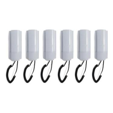 Imagem de Kit 06 Telefones Com Fio Condominial Tdmi 300 Intelbras