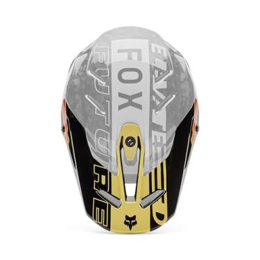Imagem de Fox Racing Viseira de capacete masculina V3 RS Motocross Dirt Bike, preta, média