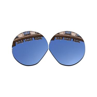 Imagem de Vonxyz Lentes de substituição para óculos de sol Oakley HSTN OO9464-50 mm - Chrome MirrorCoat polarizado