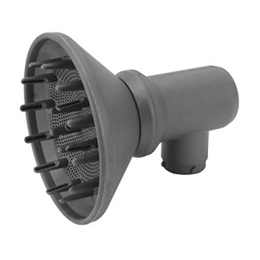 Imagem de Difusor universal para secador de cabelo, acessório para frizz, difusor de secador de cabelo cacheado com adaptador para HD0308, ferramenta de modelagem de cabelo para cabelos cacheados feito de
