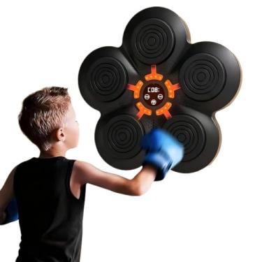 Imagem de Máquina de Boxe Musical Inteligente Bluetooth - Almofada de Treinamento Boxe Treino, Box Machine Eletrônica Portátil