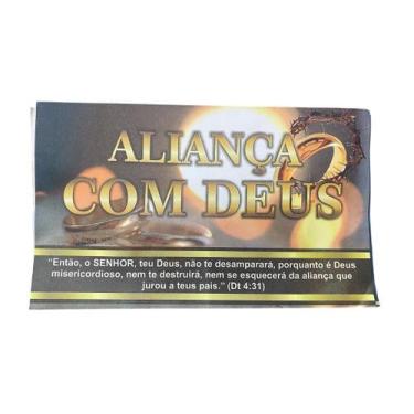 Imagem de Envelope Colado Aliança com Deus - 100 Unidades para Igrejas - no-bran