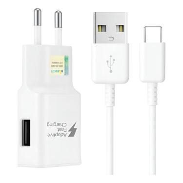 Imagem de Carregador Turbo P/ Samsung Galaxy A12 A13 A20s A21s A22 A23 Cor Branc