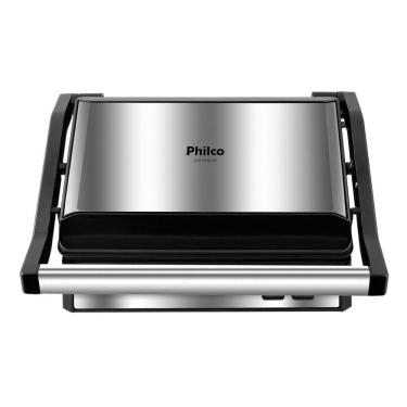 Imagem de Sanduicheira E Grill Philco Pgr21pi Preta-inox Preta 220V