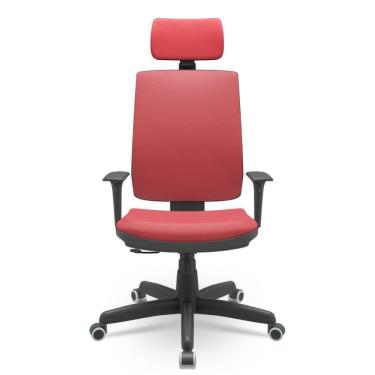 Imagem de Cadeira Brizza Soft Vermelho Vinil Relax Plax