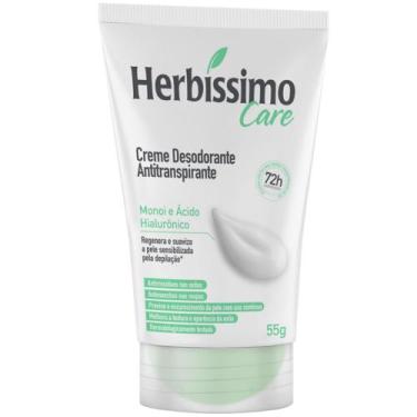 Imagem de Desodorante Antitranspirante Creme Herbíssimo Care Monoi e Ácido Hialu