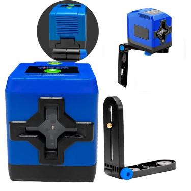 Imagem de Nível a laser autonivelante 3d profissional com linhas 360°, laser verde de alta intensidade, proteção ip54 e suporte magnético incluso