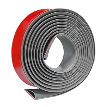 Imagem de MotiveTech Faixa de transição para piso de carpete, da carpete para o piso cerâmico, para tapetes e capachos, borda flexível e recortável para reforma, 3 Cm de Largura