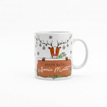 Imagem de Caneca de Porcelana Natal Mágico – 300 ml – Caneca Natalina Premium para Café, Chá e Chocolate – Presente Temático de Natal – Decoração e Conforto