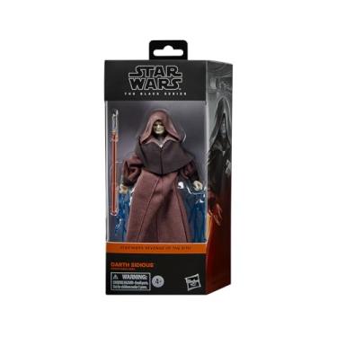 Imagem de Star Wars, Action Figure, Darth Sidious, The Black Series, Star Wars: A Vingança dos Sith - Figura Articulada de 15 cm com Acessórios - A partir de 3 Anos