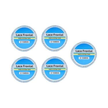 Imagem de Fita Adesiva Para Peruca Lace Front 5PC Dupla Face Impermeável Super F