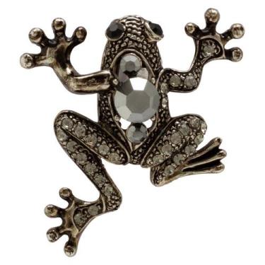 Imagem de Broche Strass Sapo BRG0046 - Akasaki, Grafite