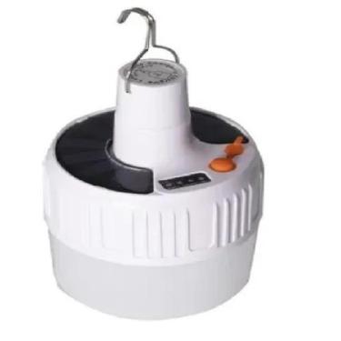 Imagem de Lâmpada De Emergência Recarregável Com Led + Gancho P/ Casa - dfjn