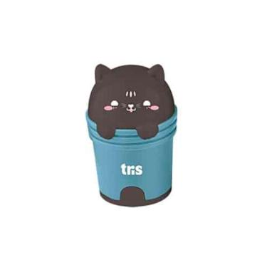 Imagem de Apontador Duplo Com Borracha Kitty Gato Tris Verde