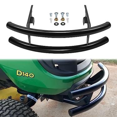 Imagem de JY PERFORMANCE Front Bumper Guard Compatible with John Deere 100 Series 102 115 125 135 145 155C 190C D100 D110 D120 Lawn Tractor Brush Guard
