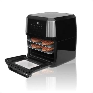 Imagem de Air Fryer Forno 3 em 1 com Timer – Fritadeira Elétrica com Desidratador e 10 Funções Touch (127v)
