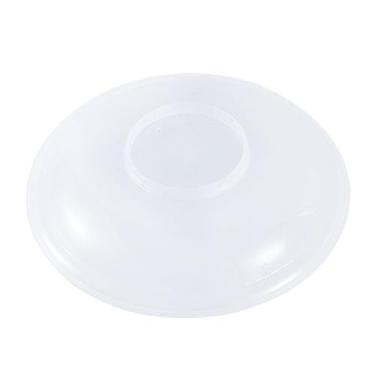 Imagem de Aramox Capa para Respingos de Micro-ondas, Capa de Plástico Transparente para Aquecimento de Micro-ondas Com Uso Multifuncional, Protege contra Respingos de óleo e Desidratação de (L)