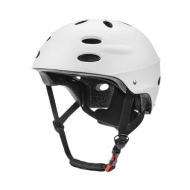 Imagem de Generic Capacete infantil para skate, ciclismo de estrada e motociclismo, Branco