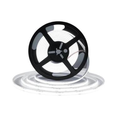 Imagem de Fita LED COB À Prova d'Água IP68 12V 24V Flexível 320 LEDs Alta Densid