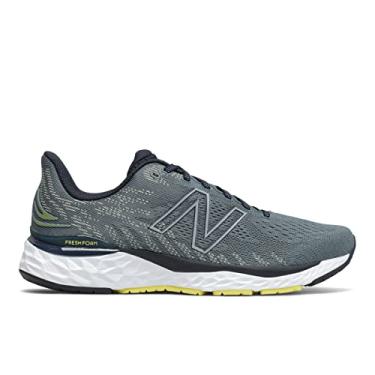Imagem de New Balance Masculino Fresh Foam 880v11, Cinza/Amarelo, 11
