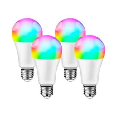 Imagem de Lâmpada LED Inteligente WiFi E27 12W 15W 18W 85-265V Tuya Alexa Google