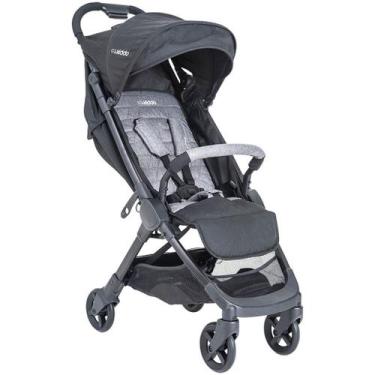Imagem de Carrinho de Bebe Passeio Compacto Kiddo Pikme Melange Grafite