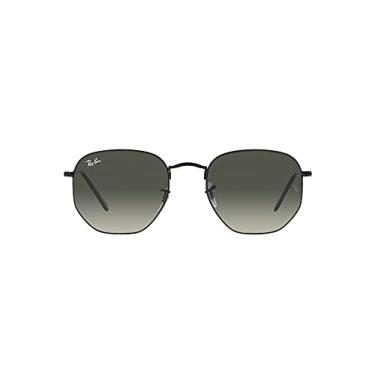 Imagem de Óculos de Sol Ray-Ban Hexagonal 0RB3548 002/71 Tam 51 / Preto - Lentes Cinza Gradiente