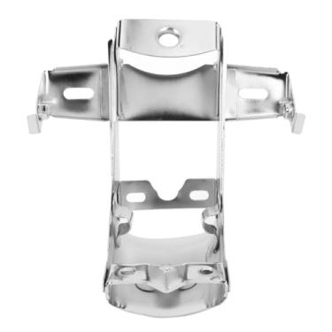 Imagem de Cryfokt Suporte de Luz Traseira de Motocicleta Cromada Em Liga de Aço Suporte de Luz Traseira Elegante para CT70 K0 1969 1970 1971, Excelente Substituição para Manutenção