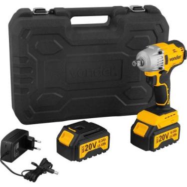 Imagem de Chave de impacto a bateria 20V encaixe de 1/2" com 2 baterias - CIV 20