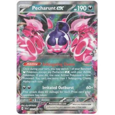 Imagem de Pokemon – Pecharunt ex 039/064- Shrouded Fable – Double Rare Foil – Single Card