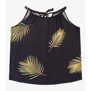 Imagem de Blusa de Alça Plus Size Infinita Cor Laranja-Feminino