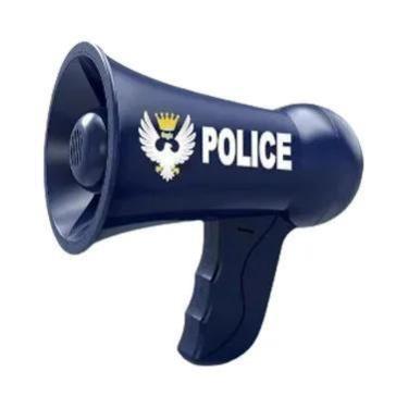 Imagem de Colar De Distintivo De Liga De Zinco Da Série Policial Infantil, Clipe