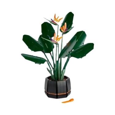 Imagem de Blocos De Montar DIY Para Meninas, Bouquet De Pássaros Do Paraíso, Dec