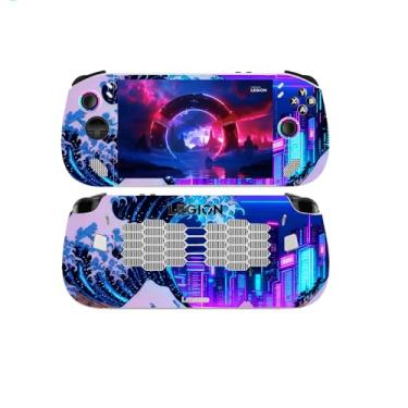 Imagem de Adesivo para Legion Go S Vinil Wrap Adesivo Capa Protetora Decalque (Onda Neon)