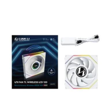 Imagem de Fan 120mm Lian Li Uni Fan Tl Wireless Lcd 120, ARGB, White - 12tllcd1w1w