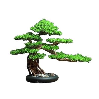 Imagem de Bonsai artificial de plantas falsas de pinheiro falso para escritório, sala de estar, decoração de varanda