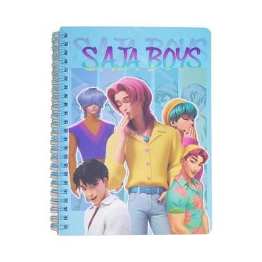 Imagem de Caderno Kpop Demon Hunter Com Papel De Alta Qualidade SAJA BOYS, Estil