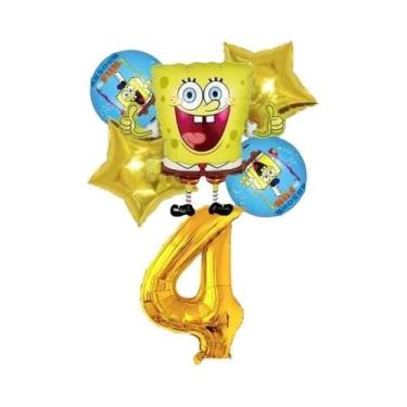 Imagem de Suprimentos Para Festa De Aniversário Do Bob Esponja E Patrick Estrela