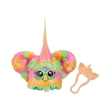 Imagem de Brinquedo Eletrônico Interativo Hasbro Furby DJ Furblets, Pelúcia De C