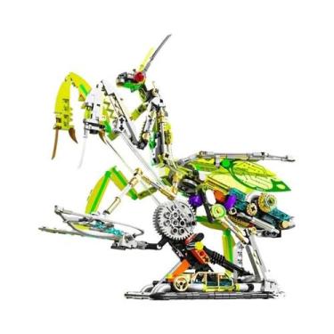 Imagem de Conjunto De Blocos De Montar De Insetos (Tubarão, Besouro, Papagaio) C