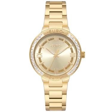 Imagem de Relógio Euro Feminino Stones Dourado - EU2035YYK/4D