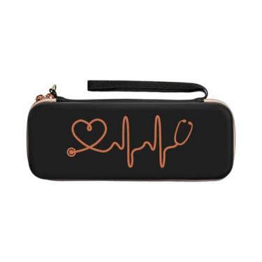 Imagem de Estojo De Armazenamento Duro EVA Para Estetoscópio 3M Littmann Classic