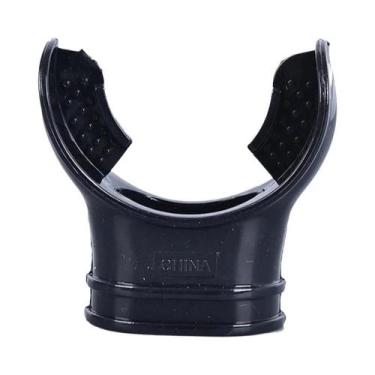 Imagem de Tubo De Mergulho De Silicone Transparente Com Bocal Para Snorkel E Reg